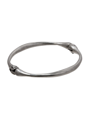 Silver Bone Bracelet