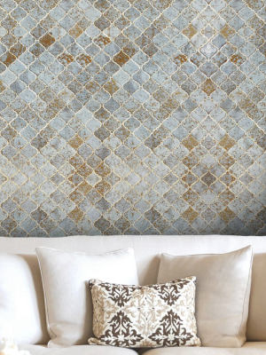 Morocco Tiles Wallpaper