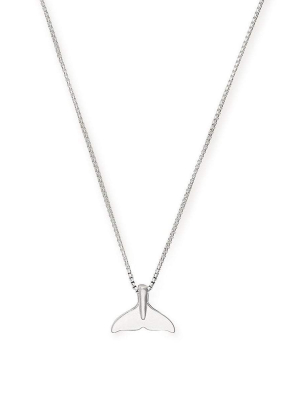 Whale Tail Charm Necklace