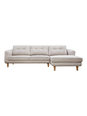 Corey Sectional Beige Right