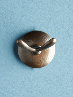 Hammered Towel Hook