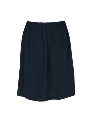 Rosalin Crepe Skirt Midnight