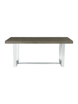 Nadine Dining Table Chrome - Picket House Furnishings