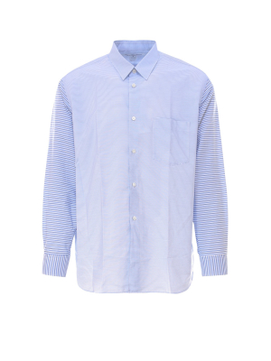 Comme Des Garçons Shirt Mix-stripe Shirt