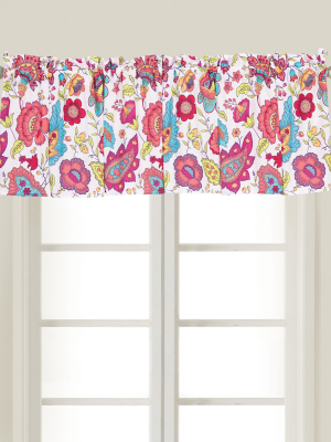 C&f Home Teagan Cotton Valance Window Treatment