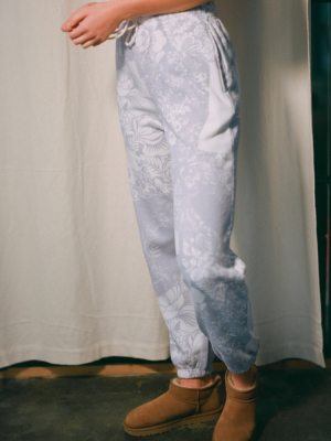 Out From Under Kya Printed Fleece Jogger Pant