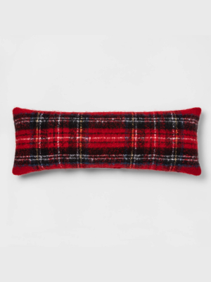 Tartan Plaid Oversize Lumbar Throw Pillow - Threshold™