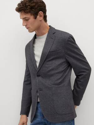 Prince Of Wales Classic-fit Blazer