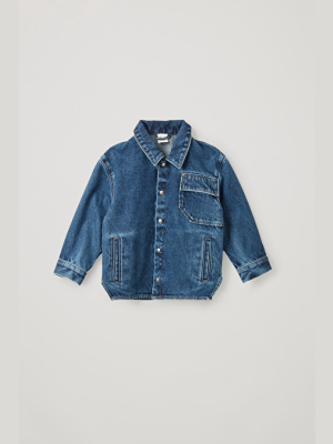 Organic Cotton Denim Overshirt