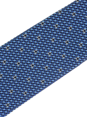 Salvatore Ferragamo Gancini Print Tie