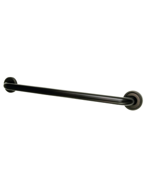 12" Laurel Decorative Grab Bar Oil Rubbed Bronze - Kingston Brass