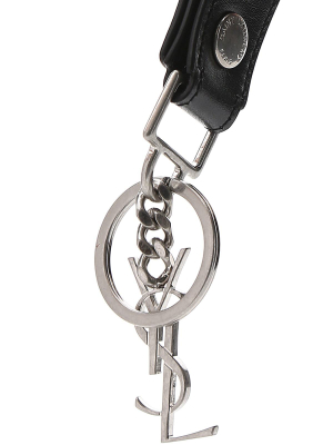 Saint Laurent Monogram Logo Key Ring