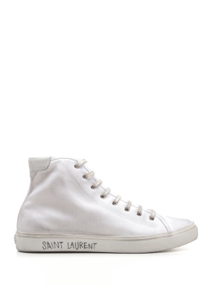 Saint Laurent Malibu Logo Sneakers