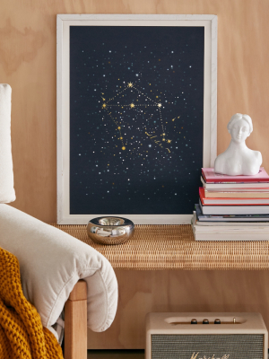 Iveta Abolina Star Constellations Libra Art Print