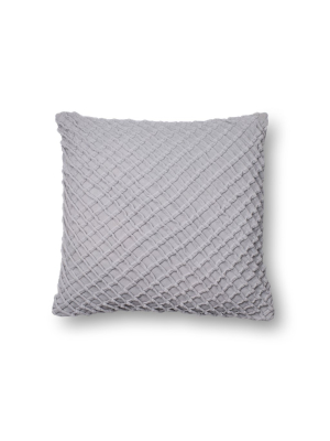 Grey Velvet Pillow