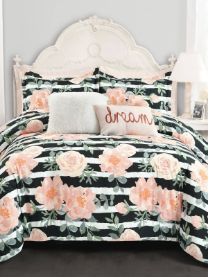 Amara Watercolor Comforter - Lush Décor