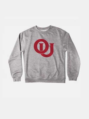 Oklahoma Vintage Crewneck Sweatshirt (gray)