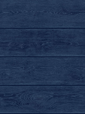 Stacks Peel-and-stick Wallpaper In Denim Blue By Stacy Garcia For Nextwall