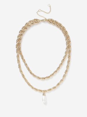 **pearl Drop Necklace