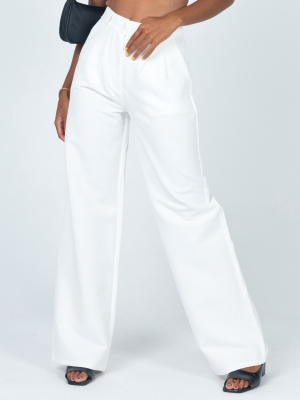 Archer Pants White