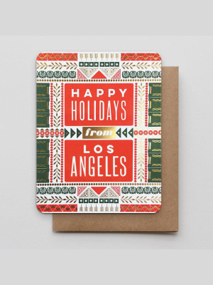 Happy Holidays From Los Angeles