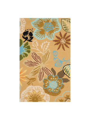 Hooked Floral Area Rug - Safavieh