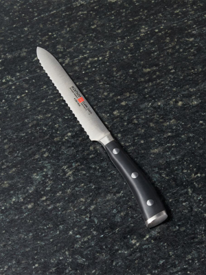 Wüsthof ® Classic Ikon 5" Serrated Utility Knife