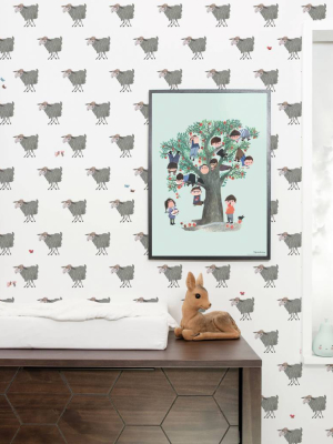 Sheep Kids Wallpaper By Kek Amsterdam