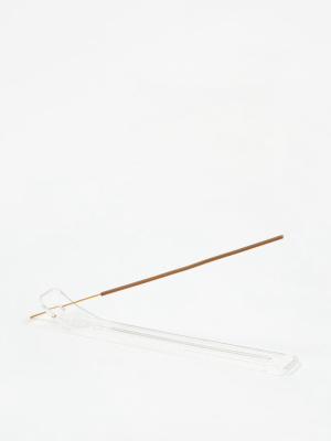 Kuumba Incense Holder - Clear/white