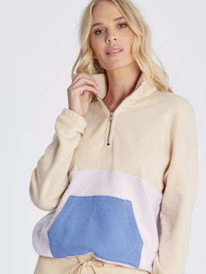 Lea Sweatshirt | Wheat Wispy Dusk