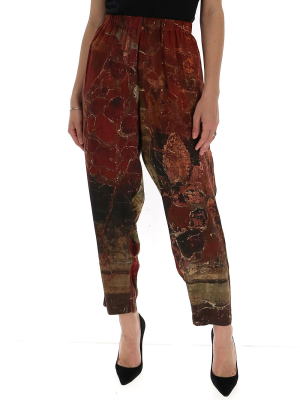 Uma Wang Graphic Printed Pants