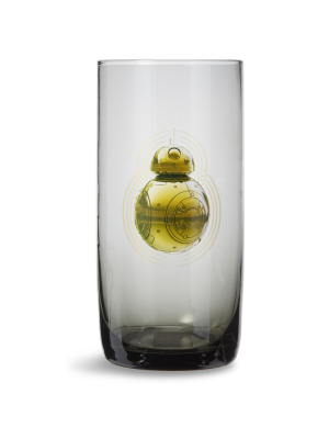 Seven20 Star Wars: The Force Awakens 20oz Black Glass Tumbler - Bb-8