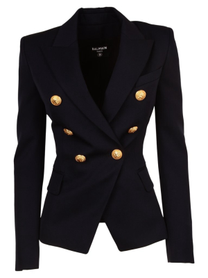 Balmain Double-breasted Fitted Blazer