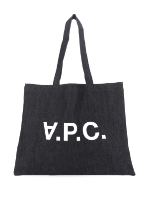 A.p.c. Daniela Denim Tote Bag