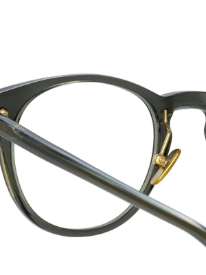 Bay Optical D-frame In Green