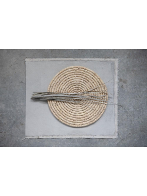 Hand-woven Grass Placemat