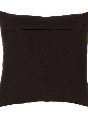 Dayton Pillow Black/navy/taupe