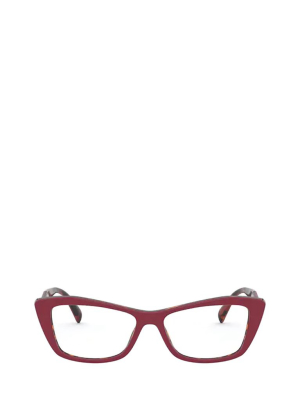 Prada Eyewear Square Frames Glasses