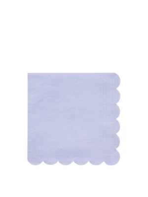 Meri Meri Blue Simply Eco Large Napkins