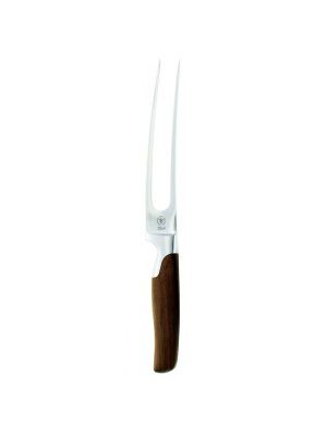 Sarah Wiener Walnut Root Wood 6" Carving Fork