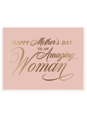 Mother's Day Amazing Woman Card - Dp7