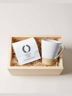 Tall Silo Mug & Coffee Gift Set