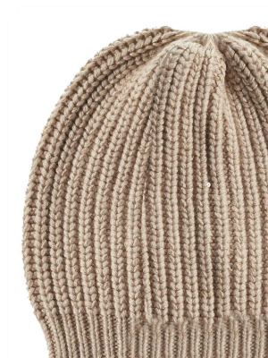 Brunello Cucinelli Ribbed Beanie