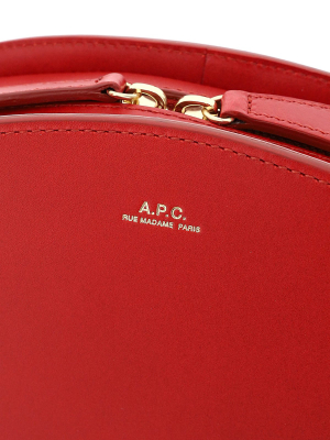 A.p.c. Demi Lune Crossbody Bag