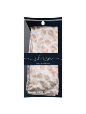 Kitsch - Satin Pillowcase - Leopard