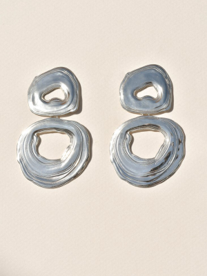 Double Whirlpool Earrings