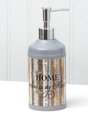 Lakeside Inspirational Farmhouse Soap/lotion Dispenser Pump For Kitchens And Bathrooms