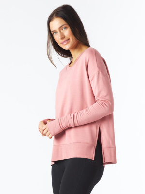 Lounge Long Sleeve: Clay