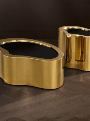 Eichholtz Gibbons Coffee Table - Gold & Black