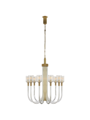 Reverie Medium Single Tier Chandelier In Various Colors